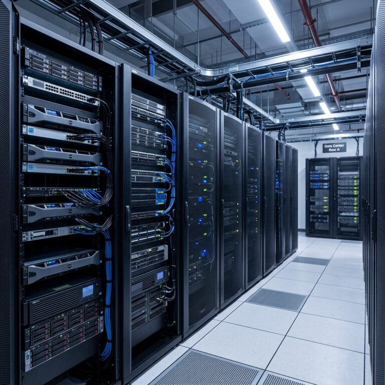 server schaltschrank vibriert